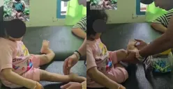 Seorang anak perempuan diduga mendapatkan kekerasan dari keluarganya selama bertahun-tahun. (Sumber: Tangkap Layar Instagram/@medsos_rame)