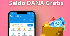 Cara dapat saldo DANA gratis Rp100.000 yang langsung masuk ke dompet elektronik. (Sumber: Poskota/Audie Salsabila)