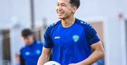 Ruziboy Fayzullaev, salah satu pemain Timnas Uzbekistan yang mengalami cedera jelang Piala Asia U20 2025. (Sumber: Instagram @fayzullaev_0722)