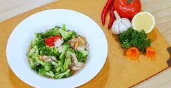 Resep tumis brokoli bumbu polos (Sumber: Tangkap Layar YouTube/Simple Rudy)