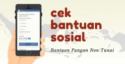 Informasi pengecekan bansos BPNT 2025. (Sumber: Poskota/Della Amelia)