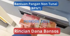 Dana Bansos BPNT periode Januari-Februari 2025. (Canva)