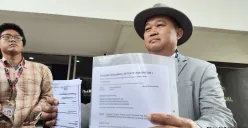 Koordinator Masyarakat Anti-korupsi (MAKI) Boyamin Saiman saat ditemui di Kejaksaan Agung (Kejagung), Jakarta Selatan, Kamis, 30 Januari 2025. (Sumber: Poskota/Ali Mansur)