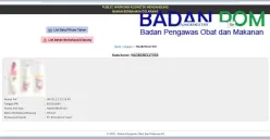 Cara cek izin edar kosmetik sebelum membeli pakai Hp. (Sumber: Dok. BPOM)