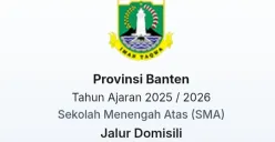 Panduan melakukan daftar ulang SPMB Banten 2025. (Sumber: SPMB Banten)