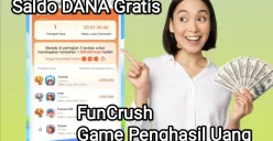 Game penghasil uang FunCrush terbukti membayar saldo DANA gratis. (Sumber: Play Store)