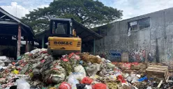 Kondisi sampah di TPS3R Pasa Cantik Ciputat, Tangerang Selatan kini menurun drastis pada Selasa, 1 Juli 2025. (Sumber: POSKOTA | Foto: Primayanti)