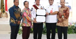 Bupati Tangerang Mochamad Maesyal Rasyid meluncurkan program Sekolah Gratis 2025 di wilayah Kabupaten Tangerang, Banten. (Sumber: Dok. Pemkab Banten)