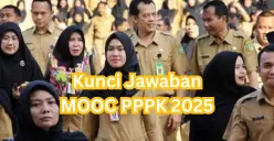 Kunci jawaban MOOC PPPK 2025. (Sumber: Dok. Poskota)