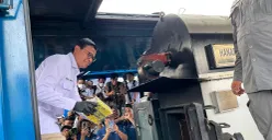 BNN RI musnahkan barang bukti narkotika jenis sabu sampai ekstasi seberat kurang lebih 600 kilogram di Palmerah, Jakarta Barat, Rabu, 2 Juli 2025. (Sumber: POSKOTA | Foto: Pandi Ramedhan)