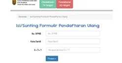 SPMB SMP Kota Semarang jenjang SMP 2025. (Sumber: Tangkap layar smpb.semarangkota.go.id)