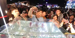 Suasanan Challenge Jakarta Fair Kemayoran 2025 di salah satu booth. (Sumber: Dok. JFK)