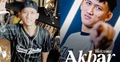 Potret Akbar Arjunsyah eks Persija Jakarta yang diumumkan menjadi pemain baru Dewa United. (Sumber: Instagram/@dewaunitedfc)
