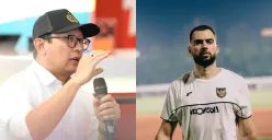 Potret Direktur Persija, Mohamad Prapanca (kiri) dan Jordi Amat (kanan) yang diisukan semakin dekat bergabung ke skuad Macan Kemayoran. (Sumber: Instagram)