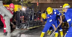 Ilustrasi, Beton Rapid Setting. (Sumber: Dok Binamarga Jakarta)