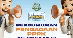 Pengumuman resmi pembukaan formasi PPPK 2025 Kejaksaan RI yang dirilis melalui akun @biropegkejaksaan menjadi kabar gembira bagi ribuan tenaga kesehatan di seluruh Indonesia. (Sumber: Instagram/@biropegkejaksaan)