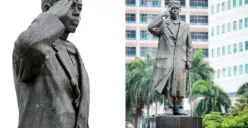 Patung Jenderal Sudirman (Sumber: Pinterest/debronzes)