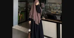 Paduan outfit hijab cadar 2025 (Sumber: Pinterest)