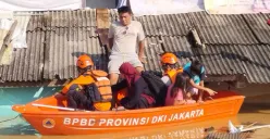 Sebanyak 51 RT di Jakarta tergenang usai diguyur hujan deras, Minggu, 6 Juli 2025. (Sumber: Dok. BPBD Jakarta)