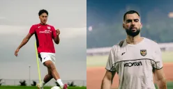 Potret Rafael Struick (kiri) dan Jordi Amat (kanan) yang resmi merumput di Liga 1 bersama Dewa United dan Persija Jakarta. (Sumber: Instagram)