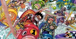 Serial One Piece karya Eiichiro Oda. (Sumber: X/@unonumero_56)