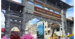 Potret Pecinan Glodok, Jakarta Barat. (Sumber: X/@indeonisia)