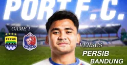 Ilustrasi link live streaming pertandingan Piala Presiden 2025 antara Persib Bandung vs Port FC. (Sumber: X/@portfcsandpit)