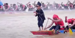 Siapa Dika 'Aura Farming'? Bocah Penari Viral di Pacu Jalur yang Bikin Netizen Terharu (Sumber: Tiktok)