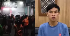 Sosok Takbirdha Tsalasiwi Wartyana yang viral karena diduga terlibat dalam insiden penganiayaan. (Sumber: X/@merapi_uncover)