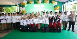 Baznas Salurkan Bantuan 51.108 Anak Yatim se-Indonesia di Kantor Pusar Baznas, Jakarta Timur. (Sumber: Dok. Baznas)