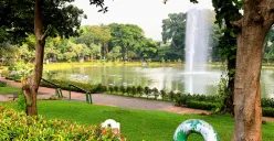 Suasana Taman Situ Lembang, Menteng, Jakarta Pusat. (Sumber: Dok. Sekretariat DPRD DKI)