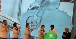 Gubernur Aceh Muzakir Manaf menghadiri peresmian pabrik karet remah pertama di Aceh. (Sumber: Dok. PT Potensi Bumi Sakti)