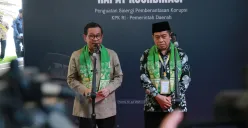 Gubernur Jakarta, Pramono Anung, seusai rapat koordinasi pencegahan korupsi di Ancol, Jakarta Utara, Kamis, 10 Juli 2025. (Sumber: POSKOTA | Foto: Pandi Ramedhan)