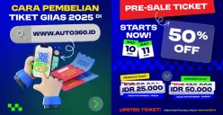 Pameran otomotif GIIAS 2025 kembali digelar di BSD City. Dapatkan promo tiket Rp50 ribu dan saksikan peluncuran mobil konsep terbaru! (Sumber: Instagram/@giias_id)