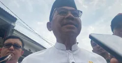 Wali Kota Tangerang, Sachrudin seusai mendampingi Wakil Presiden, Gibran Rakabuming Raka di Karang Tengah, Kota Tangerang, Jumat, 11 Juli 2025. (Sumber: Poskota/Primayanti Juli Kumala Manalu)