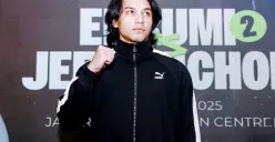 Potret Jefri Nichol yang melontarkan psywar atau perang psikologis jelang pertandingan tinju melawan El Rumi. (Sumber: Instagram/@jefrinichol)