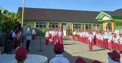 Lirik lagu Hari Baru yang merupakan jingle MPLS 2025. (Sumber: sdn1kartengbatur.sch.id)