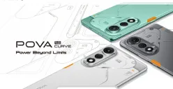 Sepesifikasi lengkap dan harga Tecno Pova Curve 5G (Sumber: tecno-mobile)