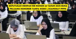 Kabar Baik bagi Honorer: Kesempatan Jadi PPPK Paruh Waktu Tanpa Kode L Berdasarkan Kebijakan Baru Menpan RB (Sumber: Poskota/Yusuf Sidiq)