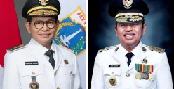 Gubernur DKI Jakarta Pramono Anung (kiri) dan Gubernur Jawa Barat Dedi Mulyadi. (Sumber: Istimewa)