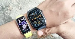 Rekomendasi smartwatch murah terbaik tahun 2025, Itel Colby Smartwatch ISW0113. (Sumber: YouTube/febri vlogger)