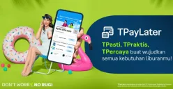 TPayLater memberikan kemudahan dalam memilih tenor cicilan sesuai kemampuan finansial pengguna. (Sumber: Dok. Traveloka)