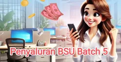 Penyaluran BSU batch 5 mulai dipertanyakan masyarakat usai pencairan dana BSU batch 4. (Sumber: Instagram/@kemnaker)