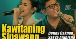 Lirik lagu Kawitaning Sinawang Denny Caknan ft Sasya Arkhisna. (Sumber: YouTube/DC Production)