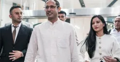 Eks Mendikbudristek, Nadiem Makarim. (Sumber: Poskota/Bilal Nugraha Ginanjar)