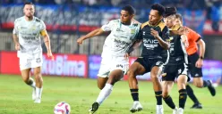 Potret pemain asing Persib Bandung, Uilliam Barros saat berlaga di Piala Presiden 2025 melawan Dewa United. (Sumber: Persib)