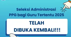 Ilustrasi pendaftaran PPG Guru Tertentu 2025 dari Kemendikdasmen. (Sumber: Kemendikdasmen)