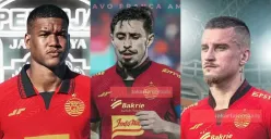 Potret pemain Brasil di Persija Jakarta mulai dari lini belakang, tengah hingga sektor penyerangan. (Sumber: Instagram/@welcomepersija)