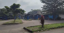 Kawasan terminal Kadubanen di Kelurahan Kabayan, Kecamatan Pandeglang, Kabupaten Pandeglang. (Sumber: Poskota/Samsul Fatoni)