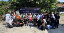 Bank Mandiri komitmen mendukung percepatan ekonomi berbasis kerayatan lewat program Mandiri Sahabat Desa. (Sumber: Dok Corsec Bank Mandiri)